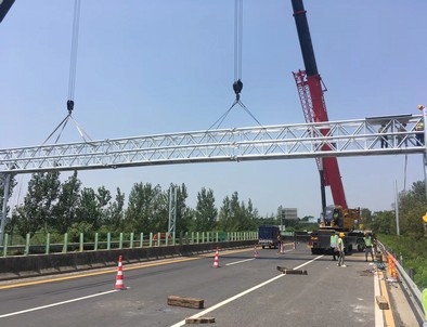 潍坊潍坊门架标牌施工现场